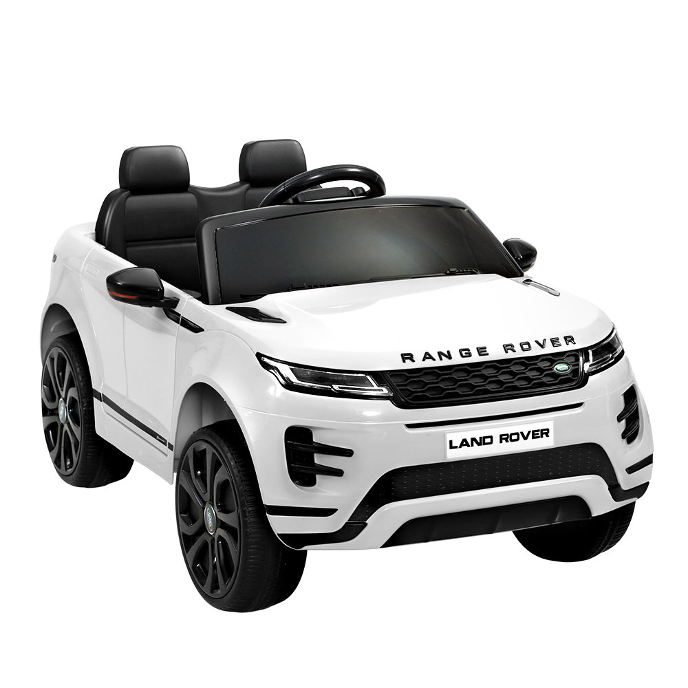 Land Rover Evoque Kids Electric Ride-On Car 12V Remote White