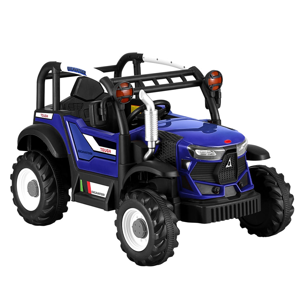 Rigo Kids Electric Ride-On Jeep 12V Remote Blue