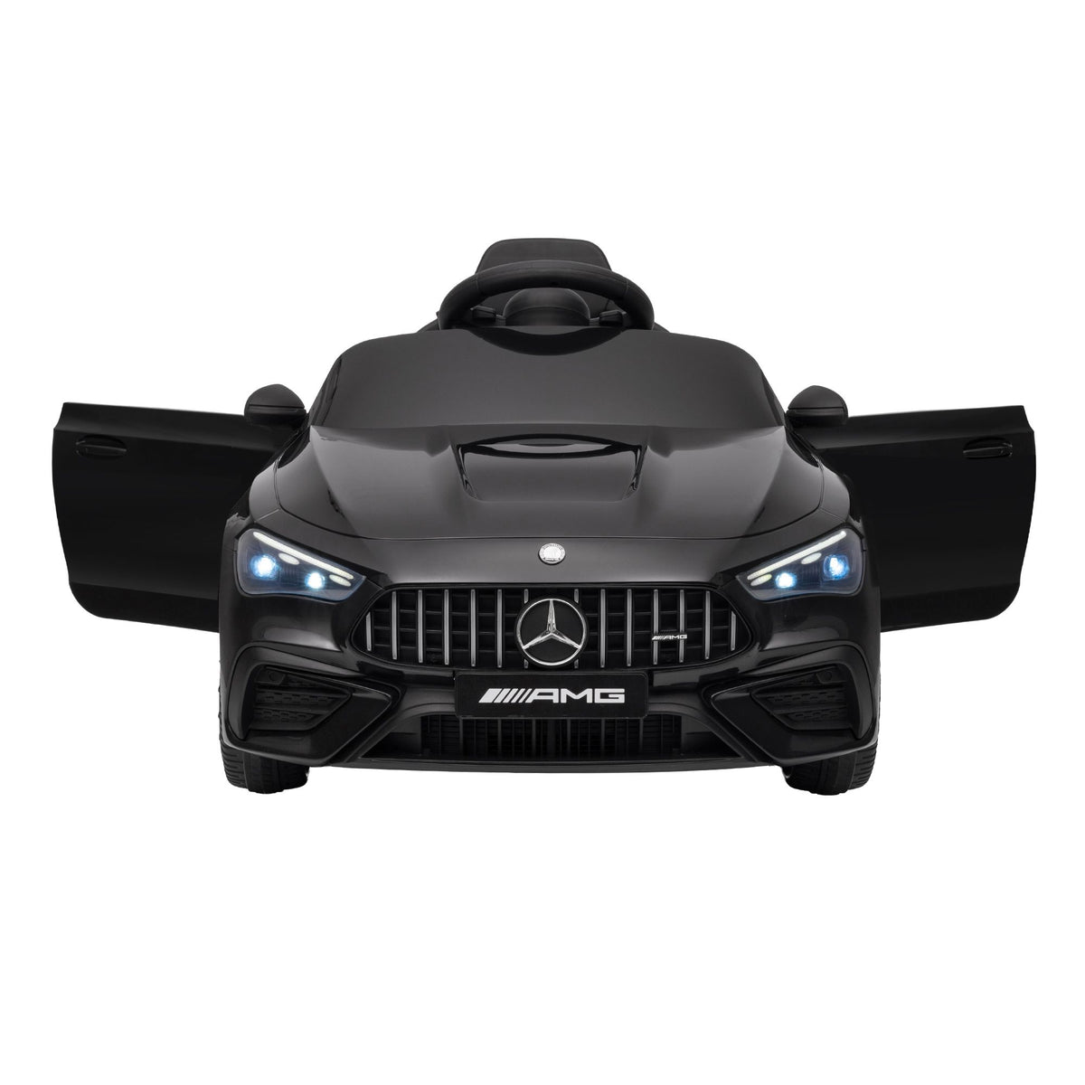 Mercedes-Benz AMGC63 Kids Ride On Car 12V Electric Black