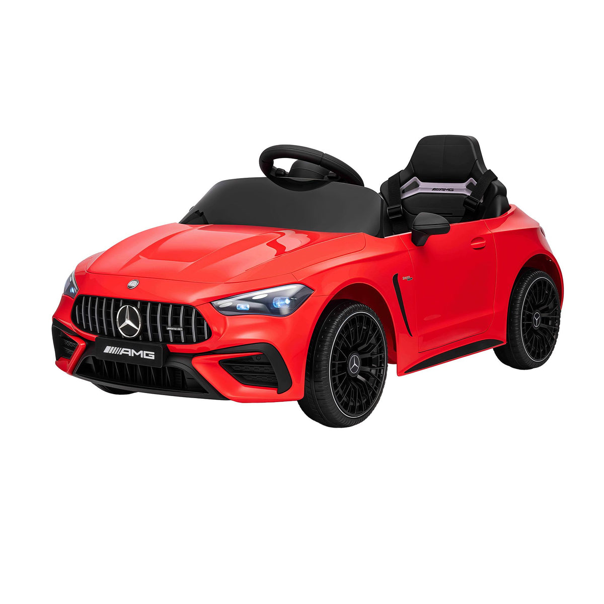 Mercedes-Benz AMGC63 Kids Ride On Electric Car 12V Red