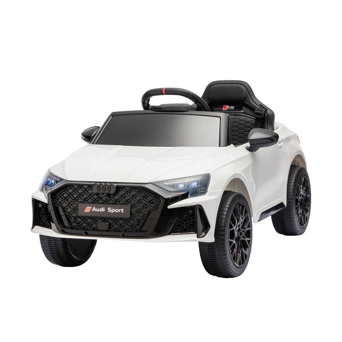 Audi RS3 Kids Ride On Car 12V Remote Control White