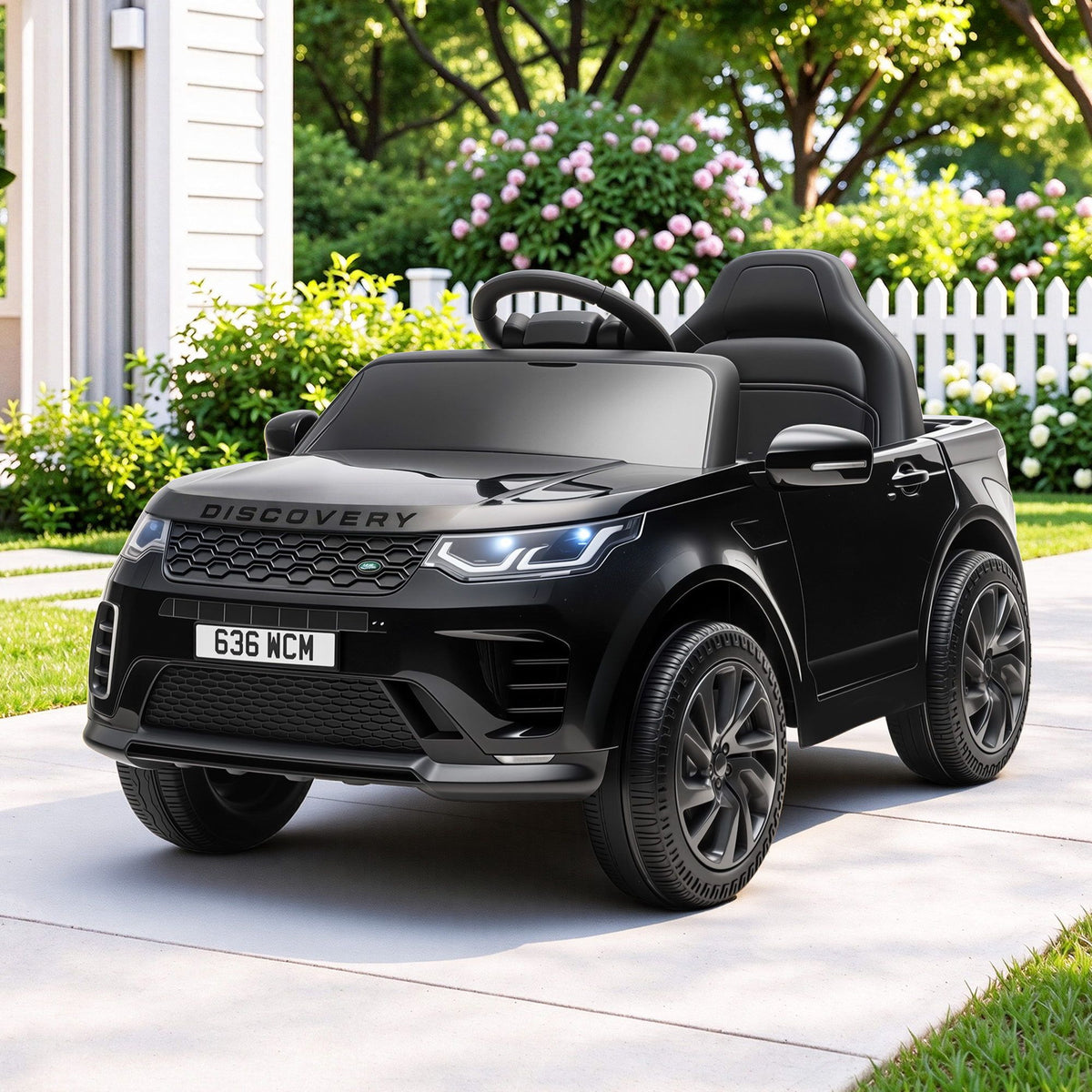 Land Rover Kids Ride On Car 12V Electric Remote Control Black