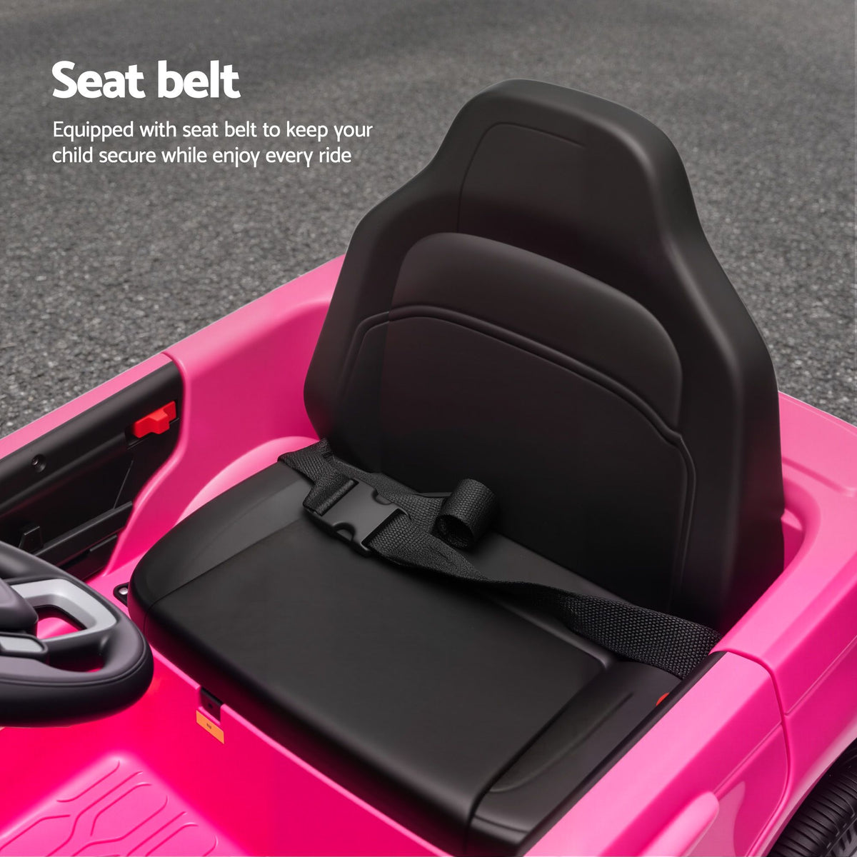 Land Rover Kids Ride On Car 12V Electric Remote Control Pink