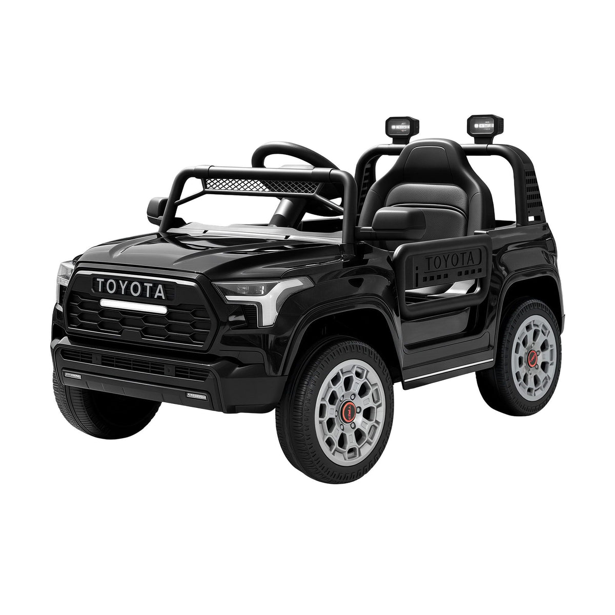 Toyota Sequoia TRD Pro Kids Ride On Car 12V Remote Control Black