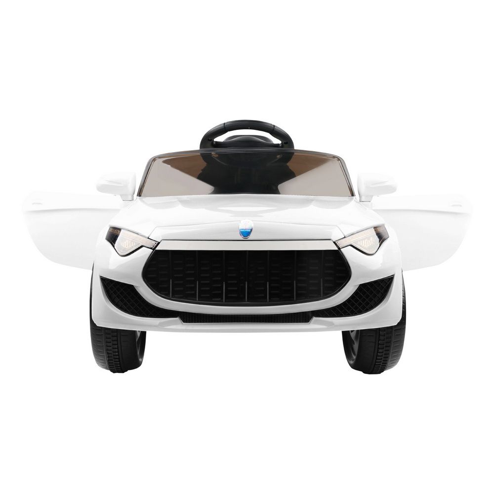 Rigo Kids Electric Ride On Car 12V with Remote Control White