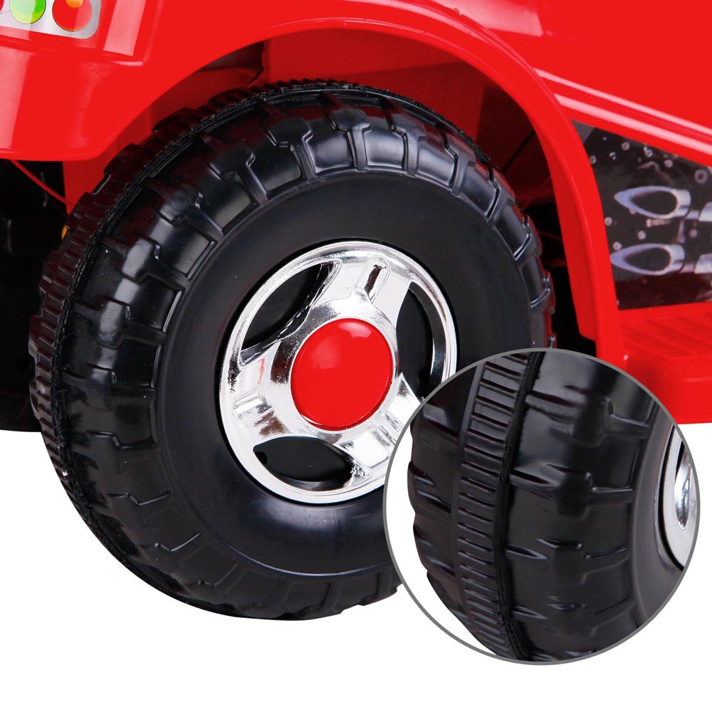 Rigo Kids Electric Police Motorcycle 6V Red
