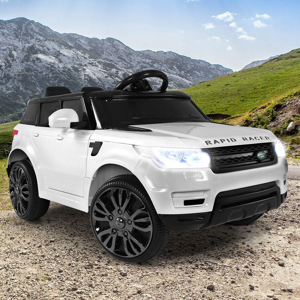 Rigo Kids Ride On SUV Car with Remote Control 12V White