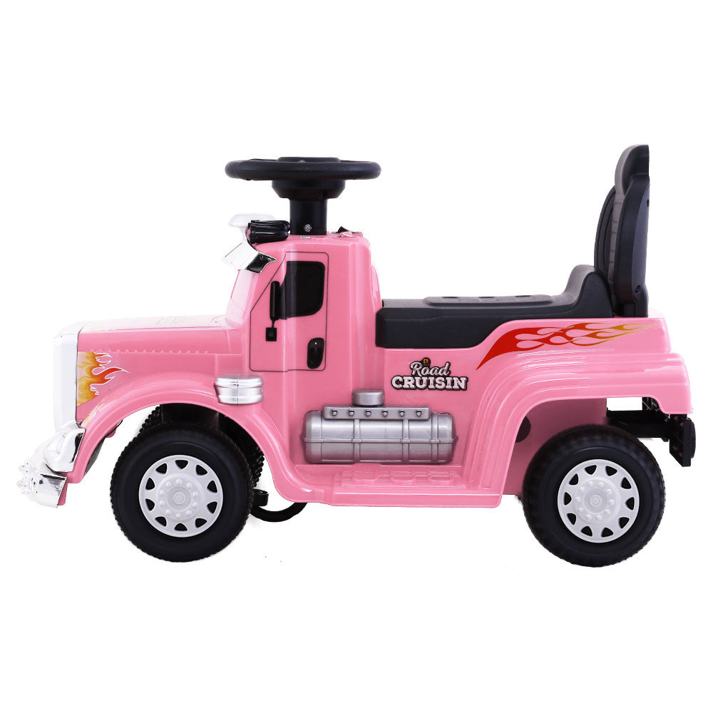 Rigo 6V Kids Electric Ride On Truck Pink