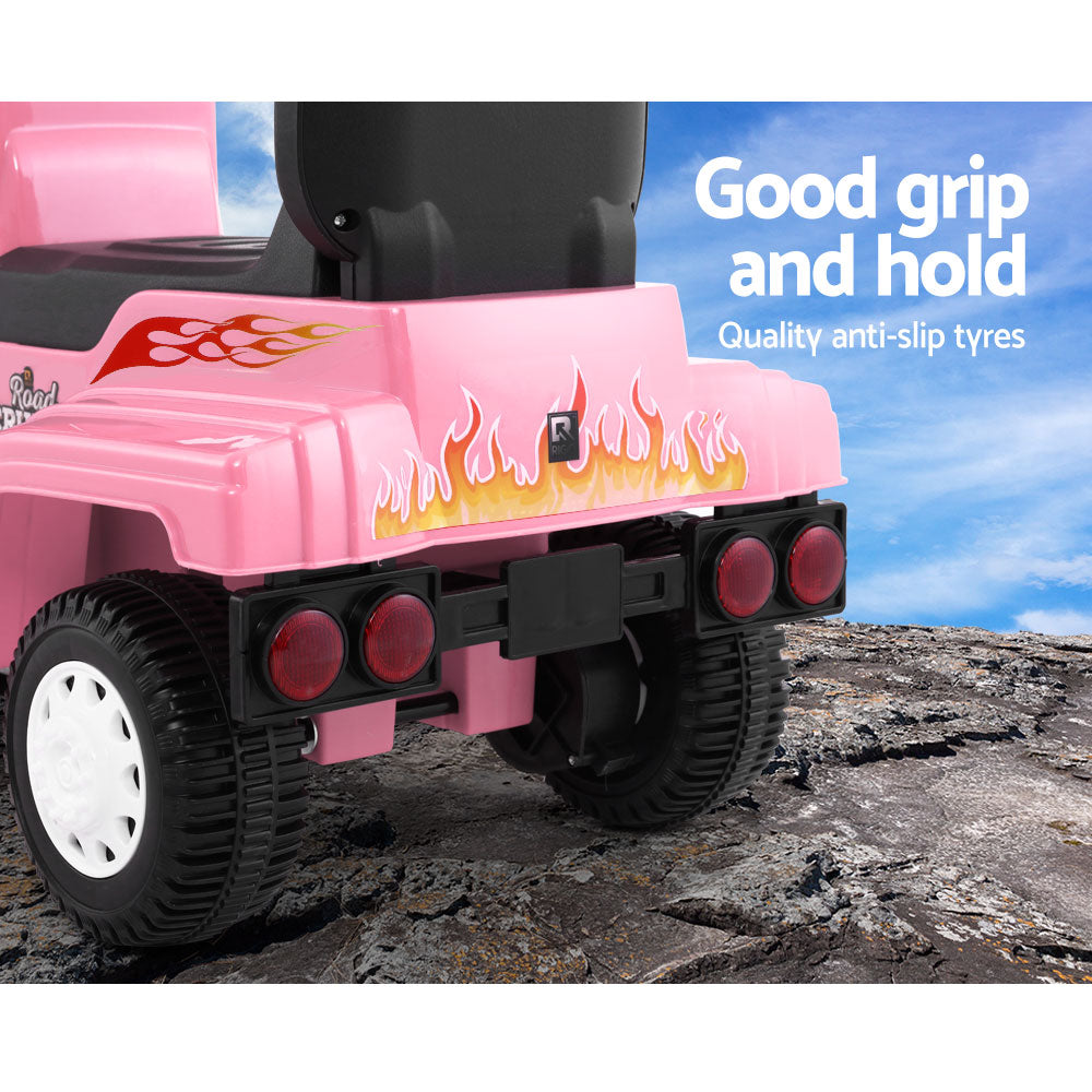 Rigo 6V Kids Electric Ride On Truck Pink