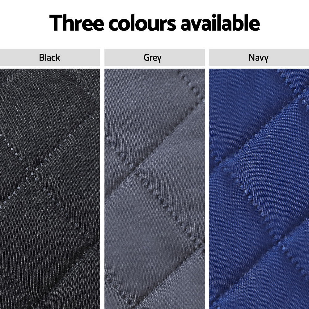 Navy Recliner Chair Cover 1-Seater Water Resistant