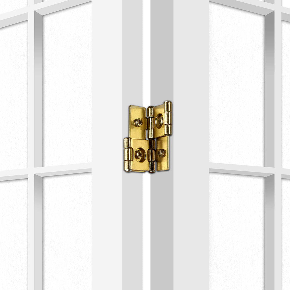 3-Panel Room Divider Screen White 131x179cm