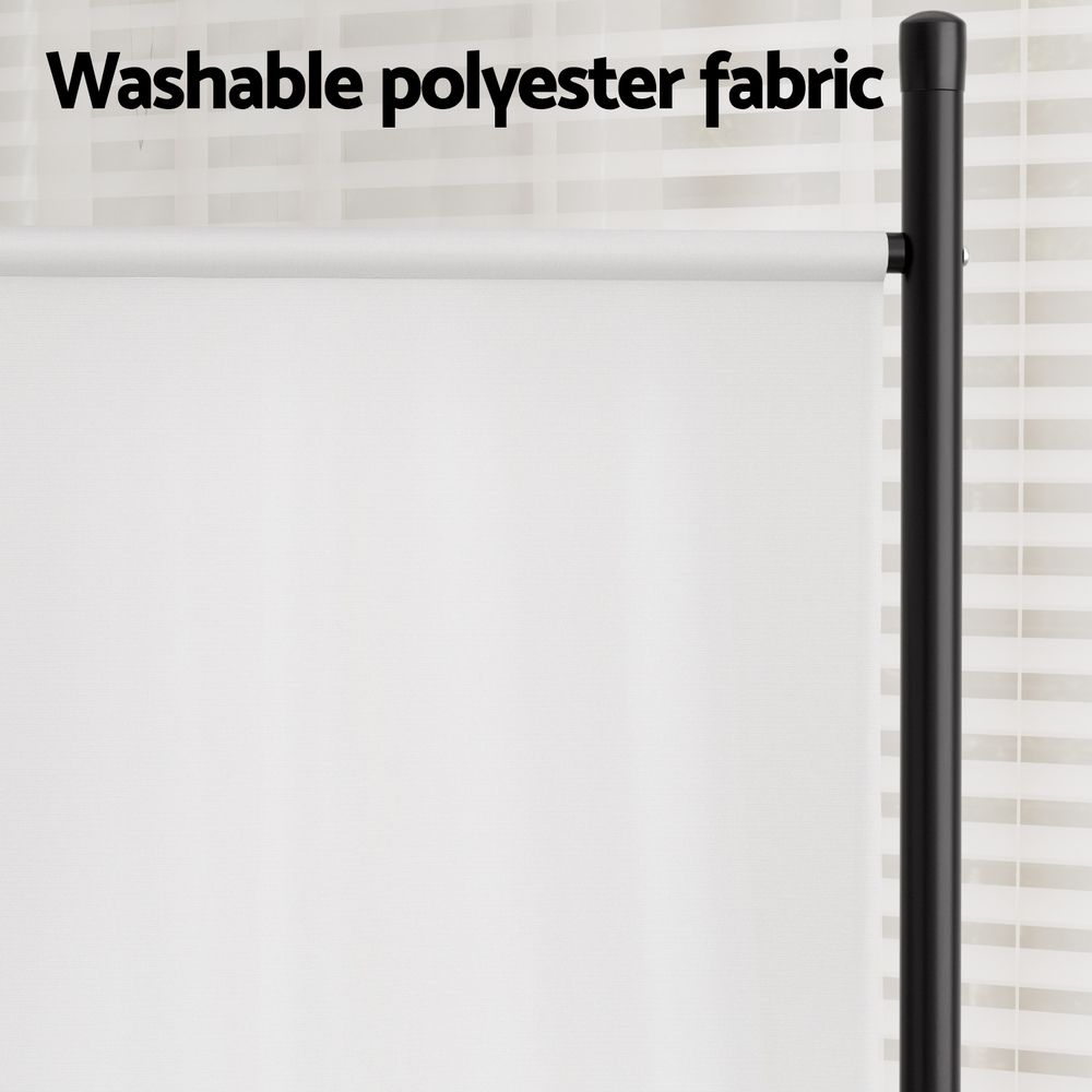 Artiss 3 Panel Room Divider Set of 2 Folding Privacy Screen White