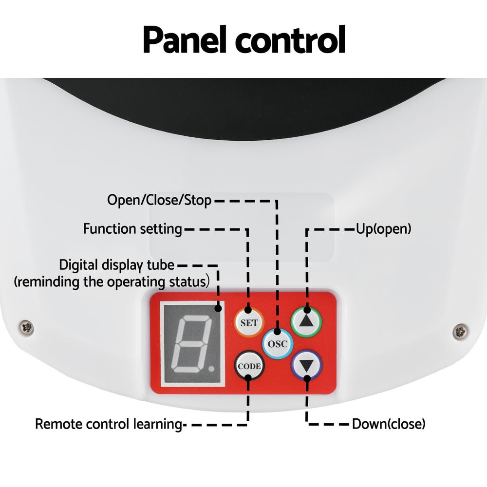 UL-tech Roller Garage Door Opener 800N Auto Reverse 220V