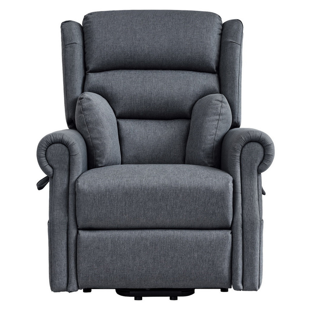 Artiss Electric Recliner Chair Power Lift Massage Heated Grey