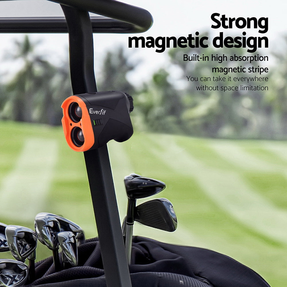 Everfit 700M Golf Rangefinder Slope Vibration Alert Orange