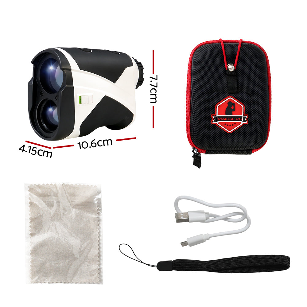 Everfit 700M Golf Rangefinder Slope Vibration Alert Black
