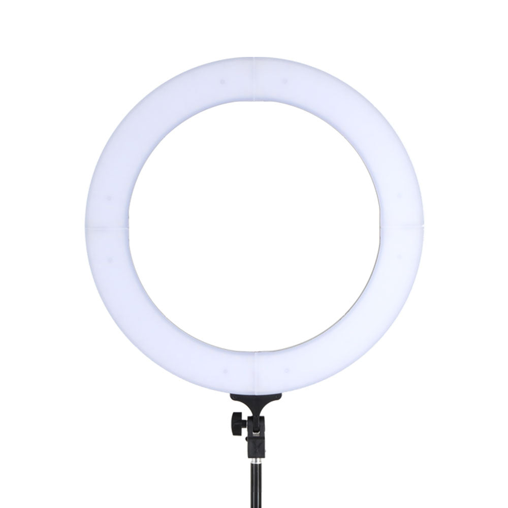 Embellir 14" LED Ring Light Tripod Stand Adjustable Brightness & Colour Temperature