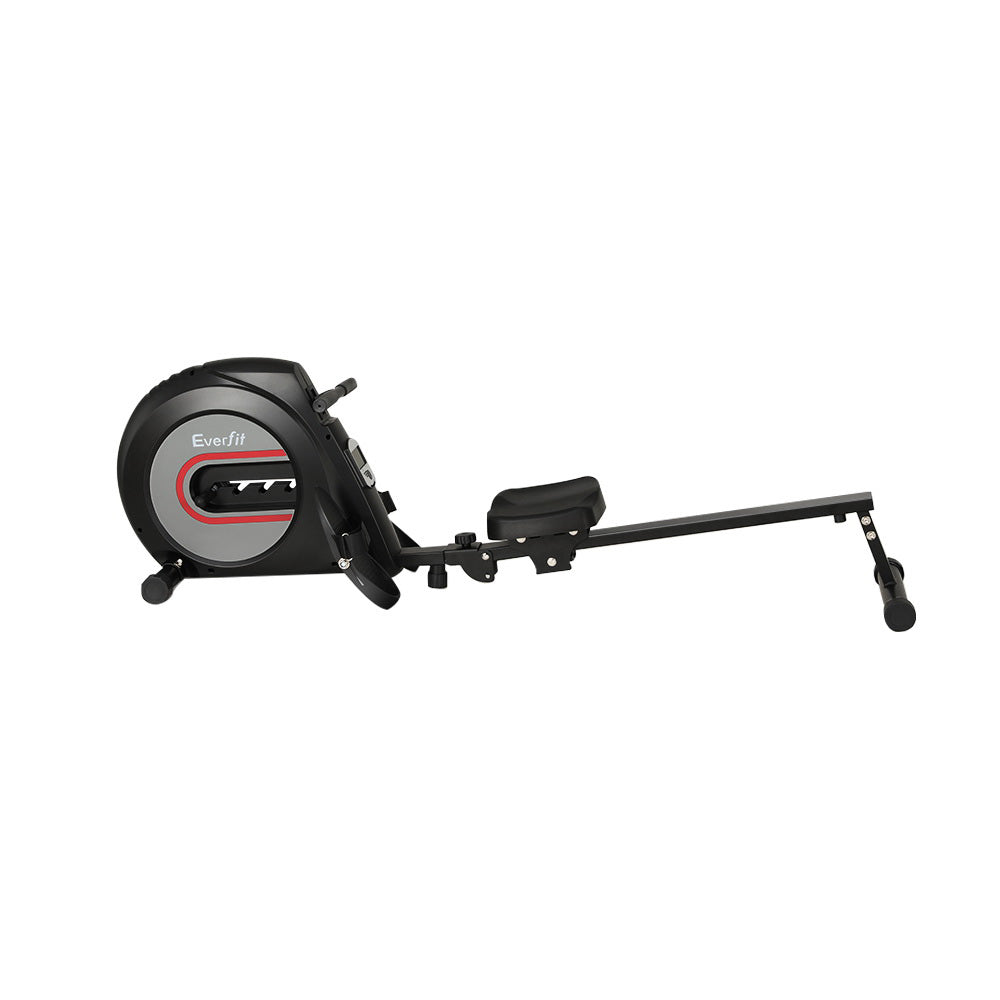 Everfit Black Rowing Machine Elastic Rope Resistance Fitness Rower
