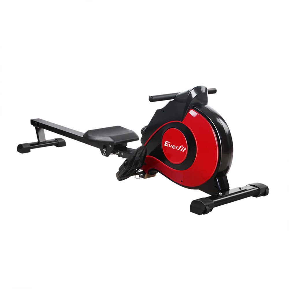 Everfit Magnetic Rowing Machine Home Gym Cardio Red