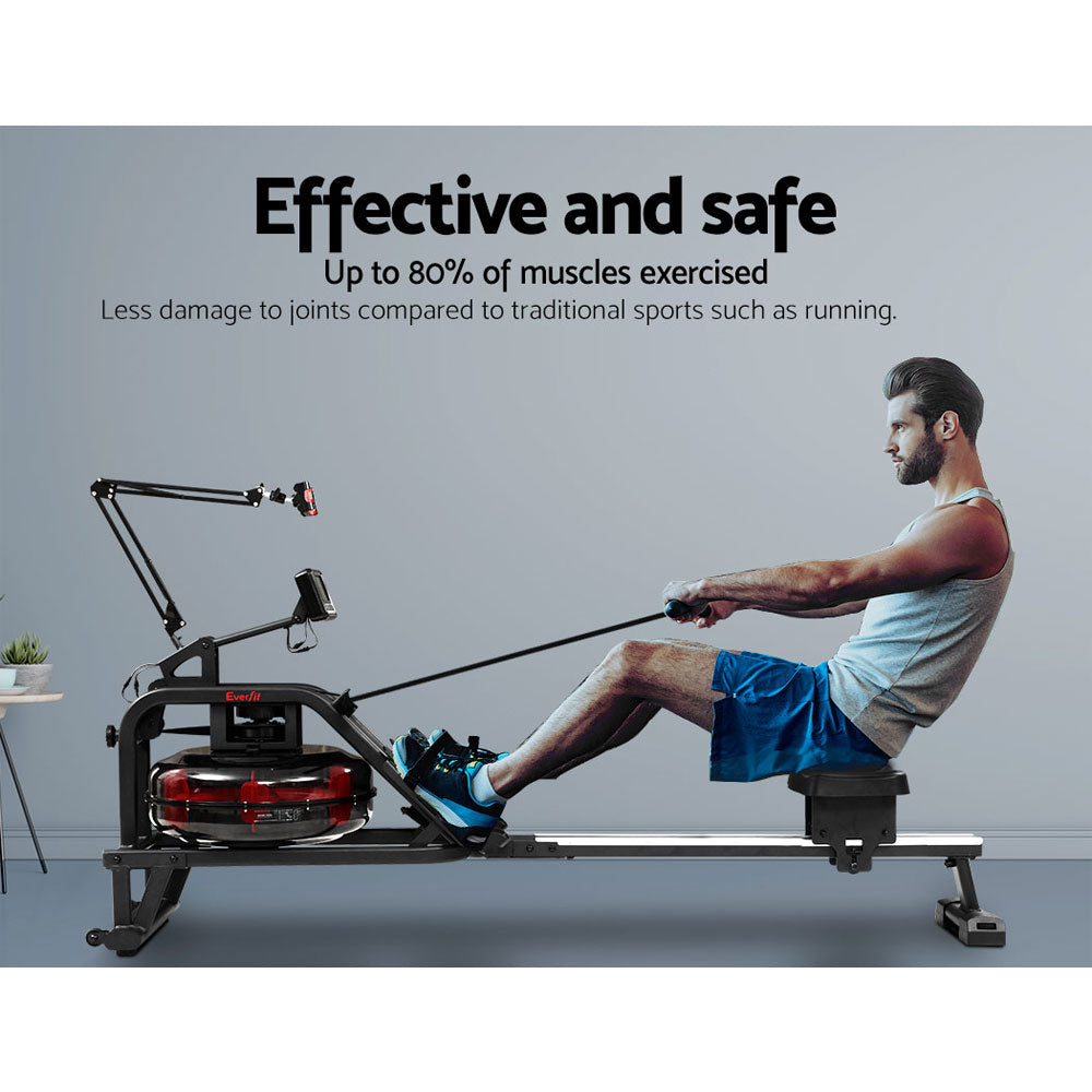 Everfit Water Resistance Rowing Machine Home Gym Cardio