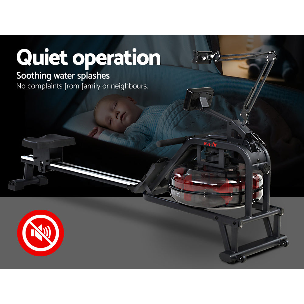 Everfit Water Resistance Rowing Machine Home Gym Cardio