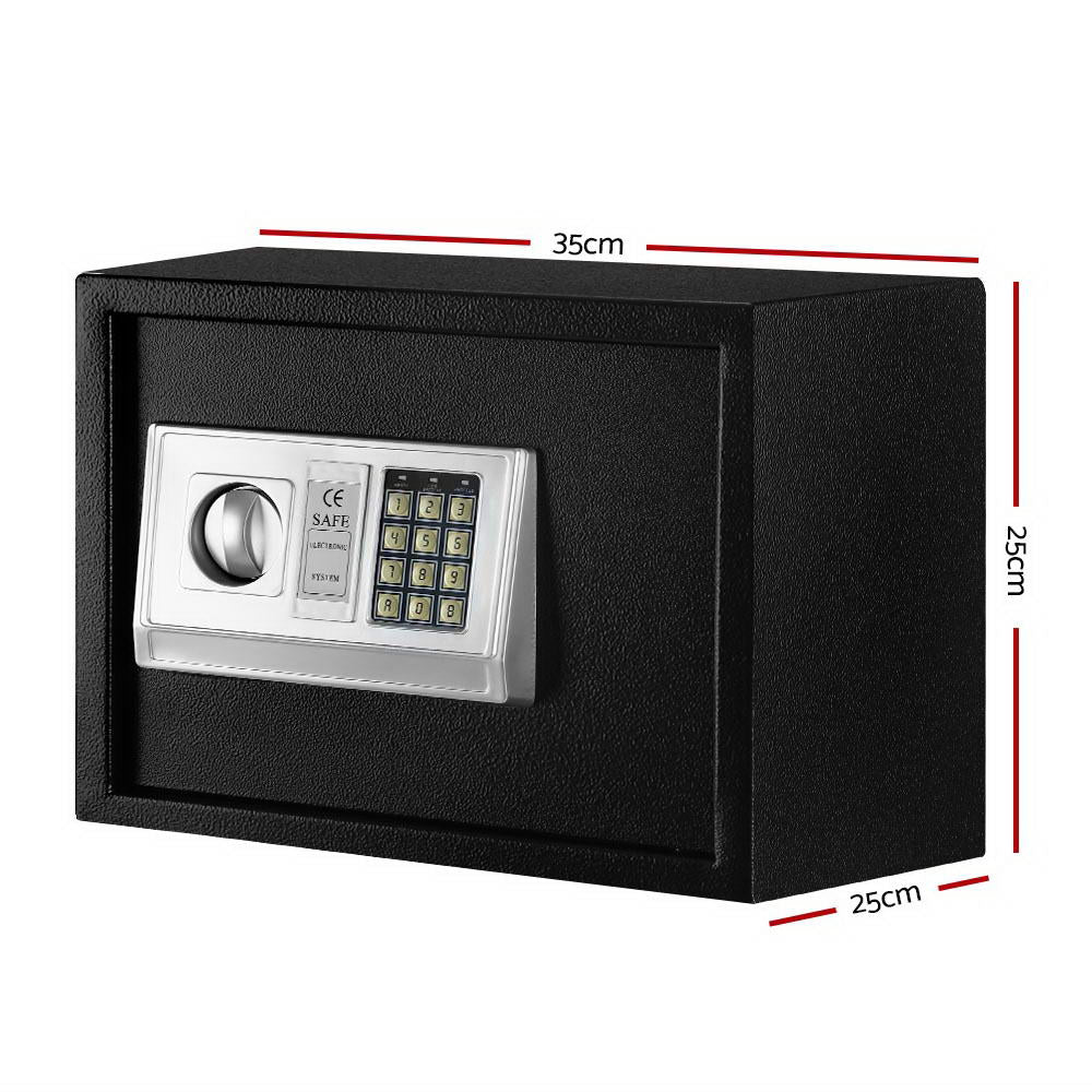 UL-TECH 16L Digital Security Safe Box Black