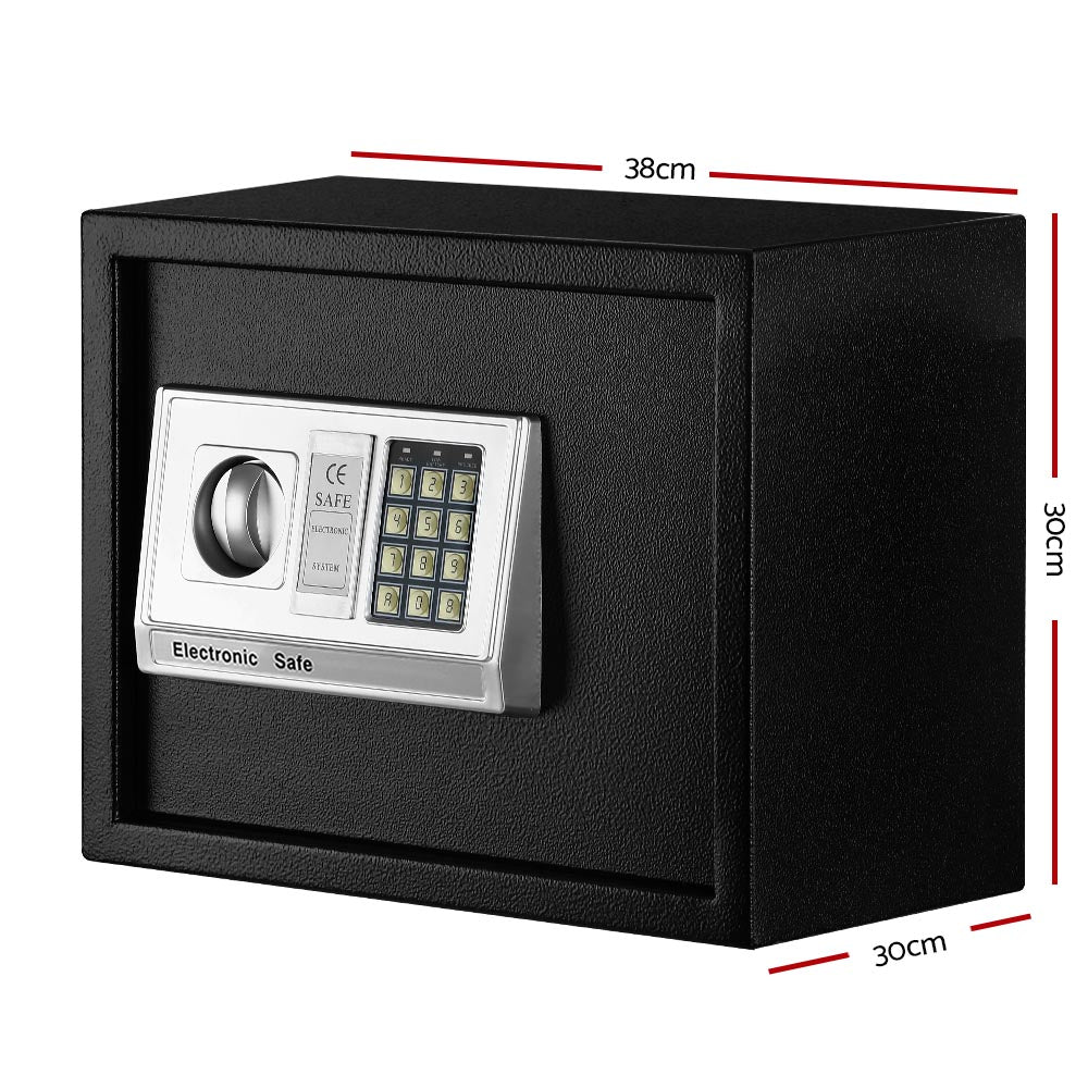 UL-TECH 20L Digital Security Safe Box Black