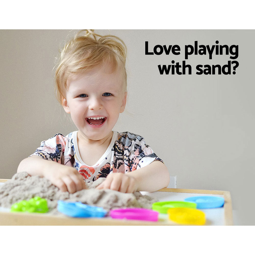 Keezi 165cm Wooden Boat Sandpit with Bench Seat for Kids