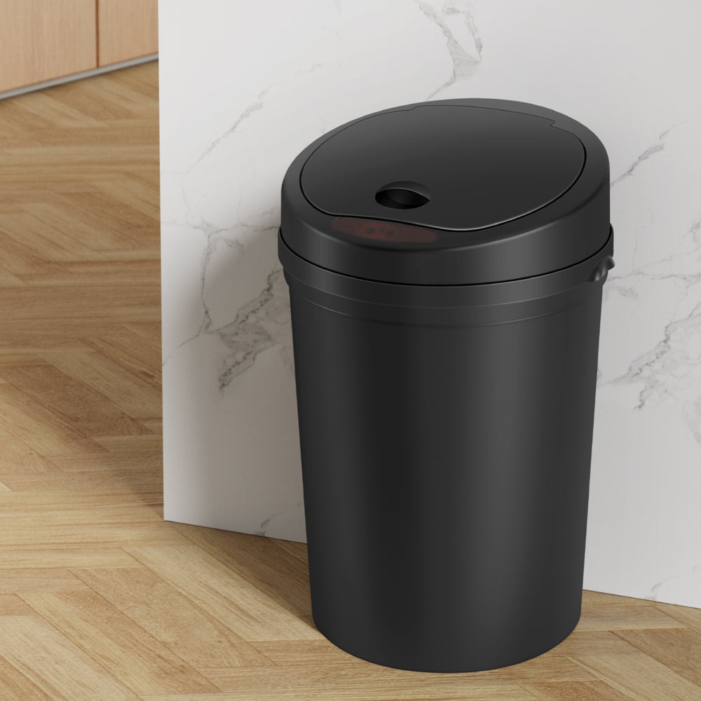 Devanti 9L Motion Sensor Bin Automatic Black