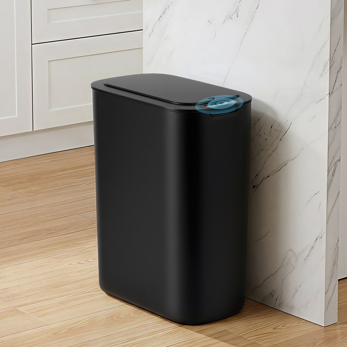 Devanti Touchless Motion Sensor Kitchen Bin 21L Black