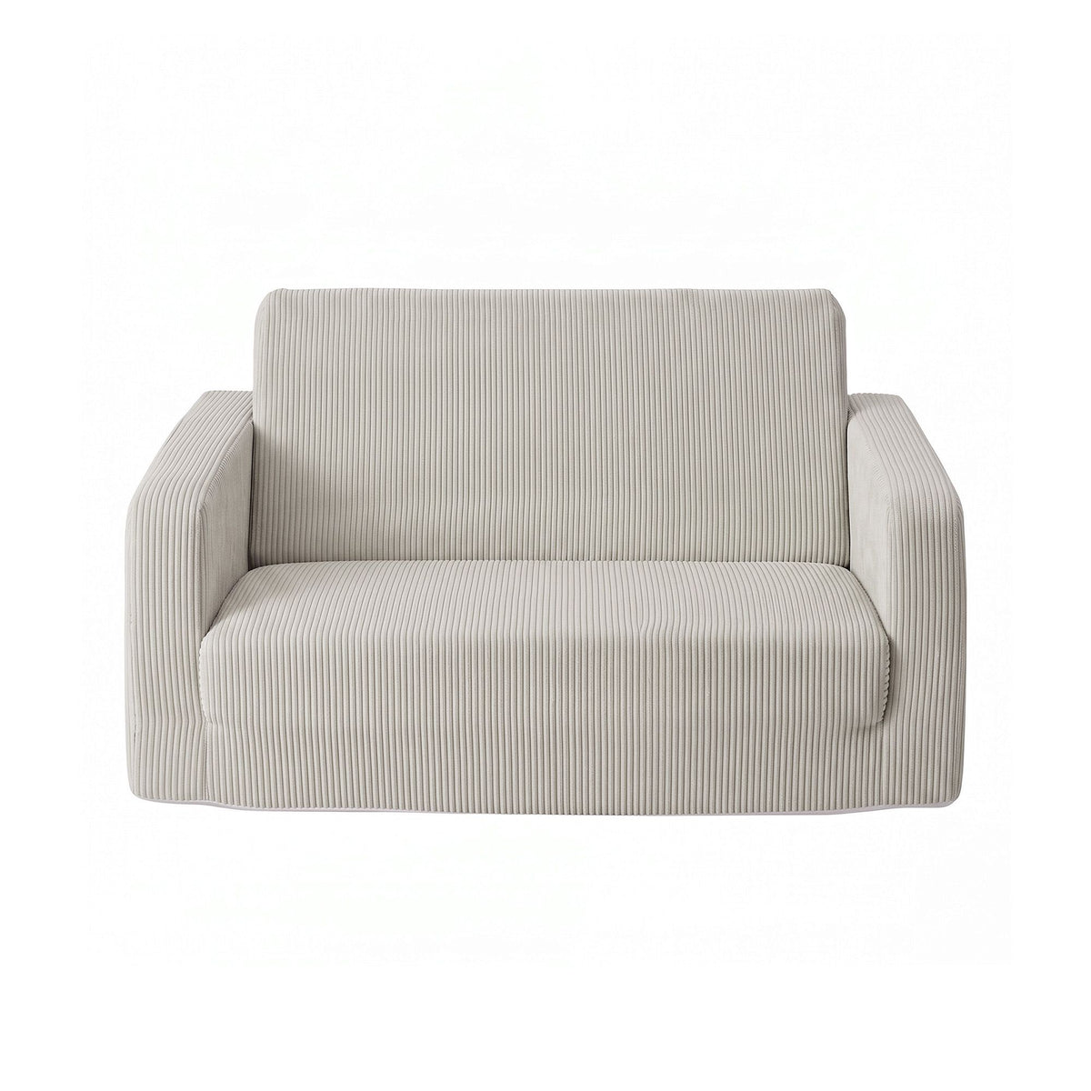 Artiss 2-in-1 Kids Sofa Toddler Foam Couch Light Grey