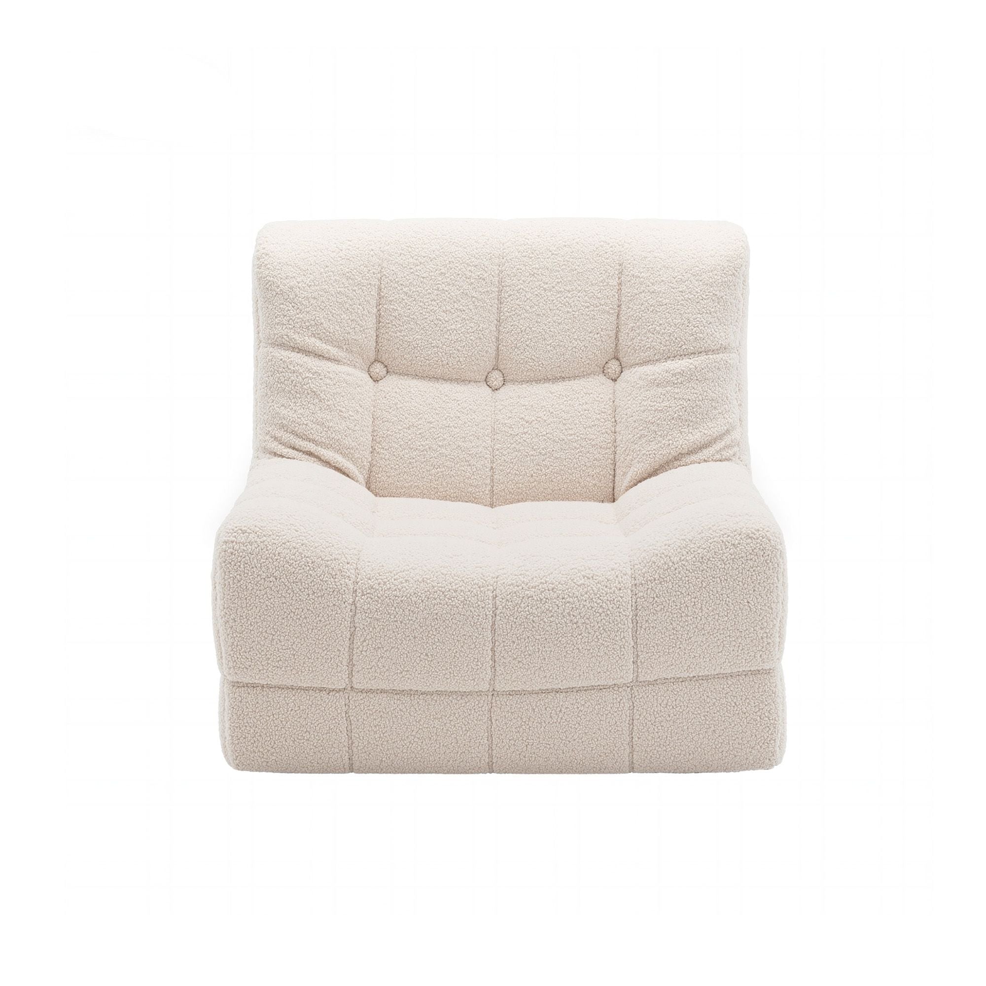 Artiss Set of 3 Sofa Modular Boneless Couches No Assembly White