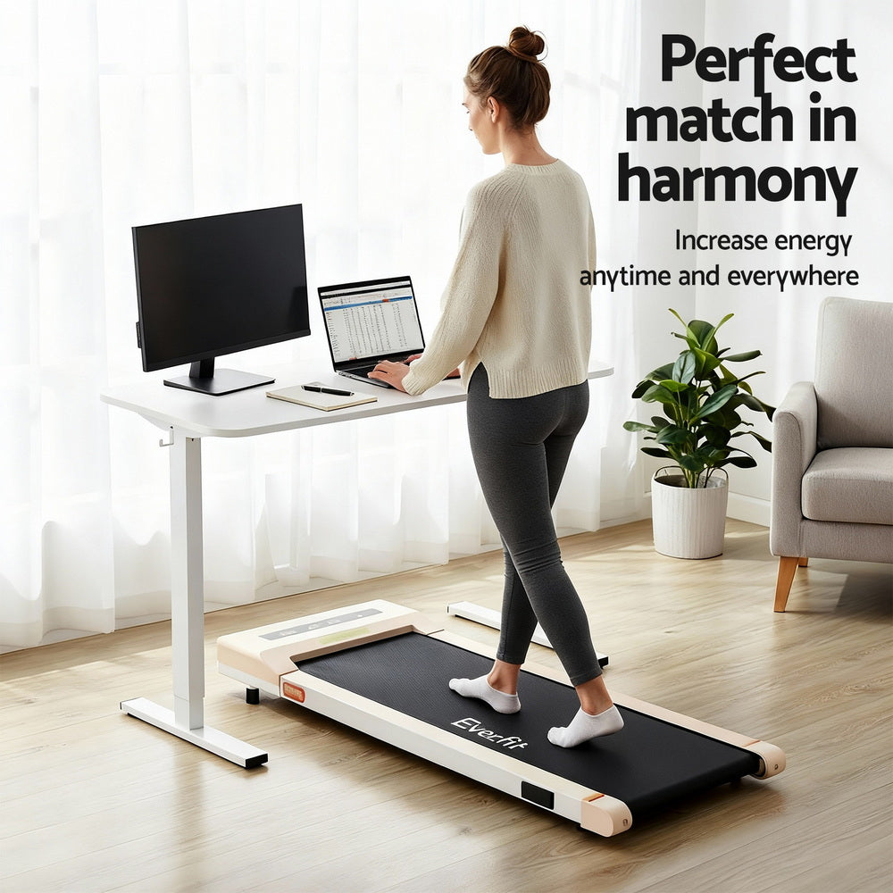 Artiss Electric Treadmill with 140cm Automatic Standing Desk Walking Pad 360mm