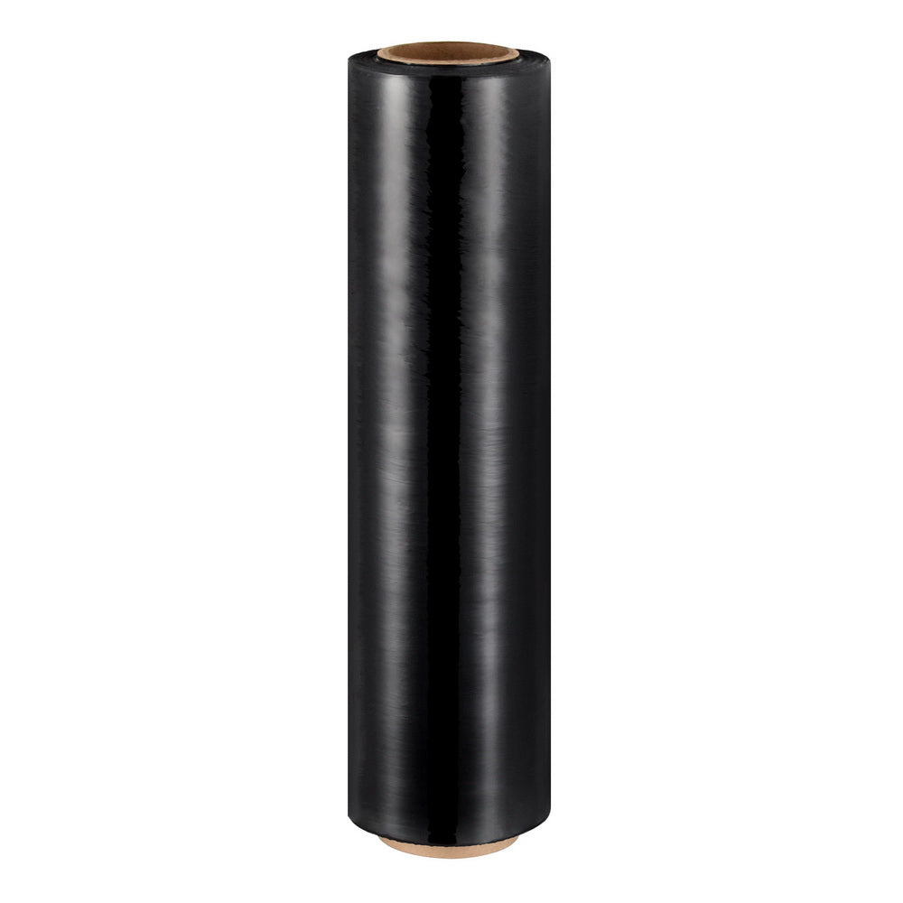 500mm x 400m Black Stretch Film Roll Industrial Packing Wrap