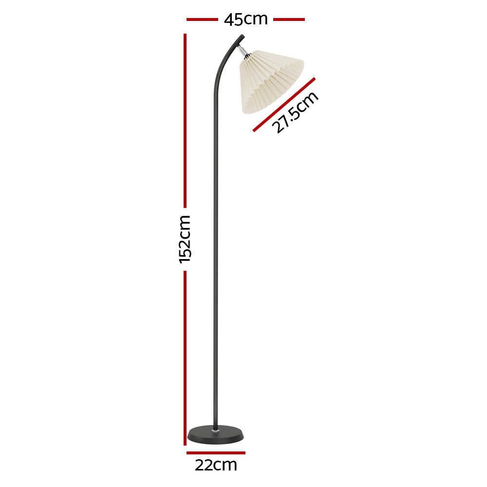 Modern LED Floor Lamp White for Living Room & Office
