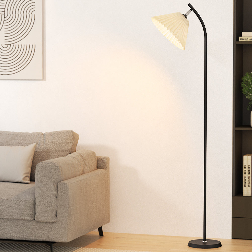 Modern LED Floor Lamp White for Living Room & Office