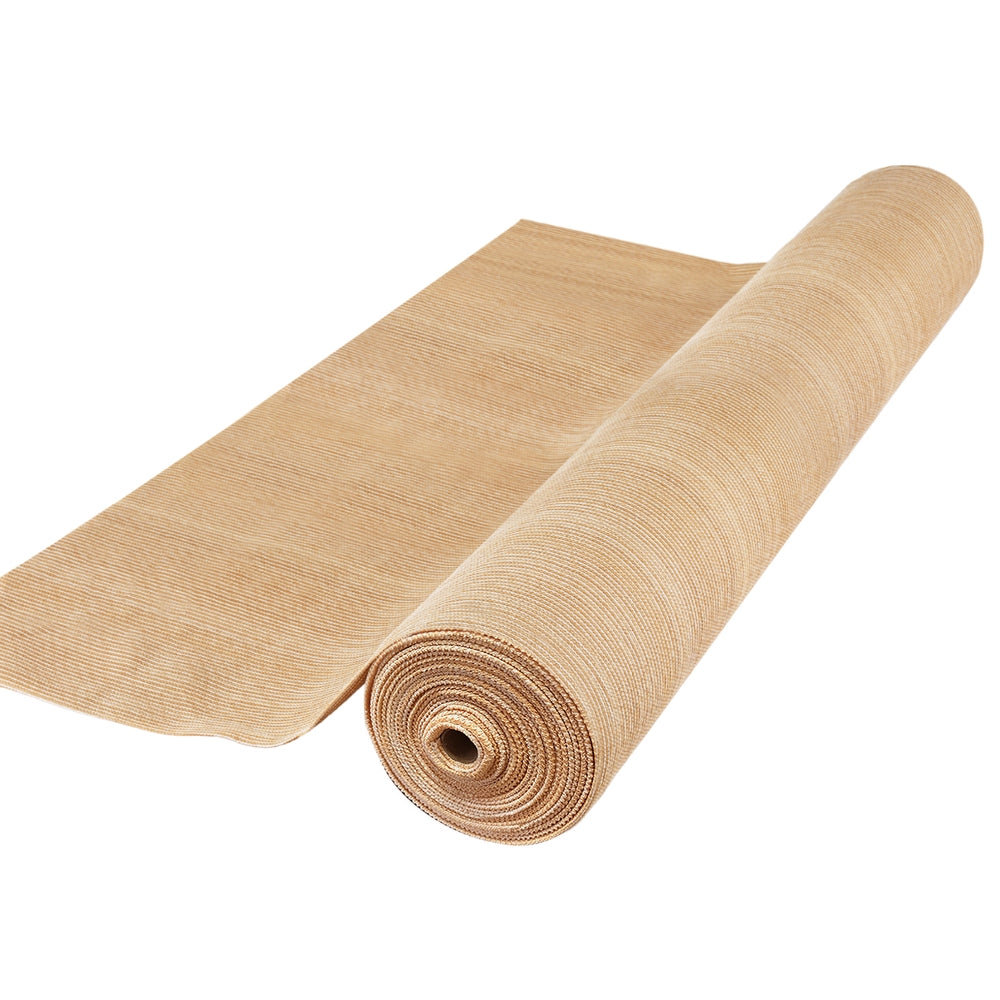 Instahut 1.83x30m Shade Cloth 90% Block Beige