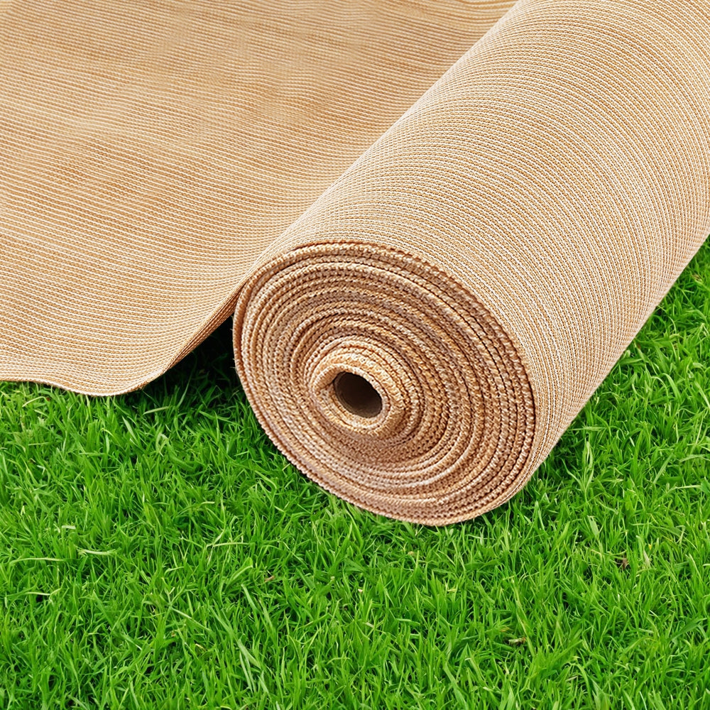 Instahut 1.83x30m Shade Cloth 90% Block Beige