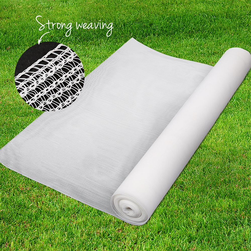 Instahut 1.83x50m Shade Cloth 50% UV Block White