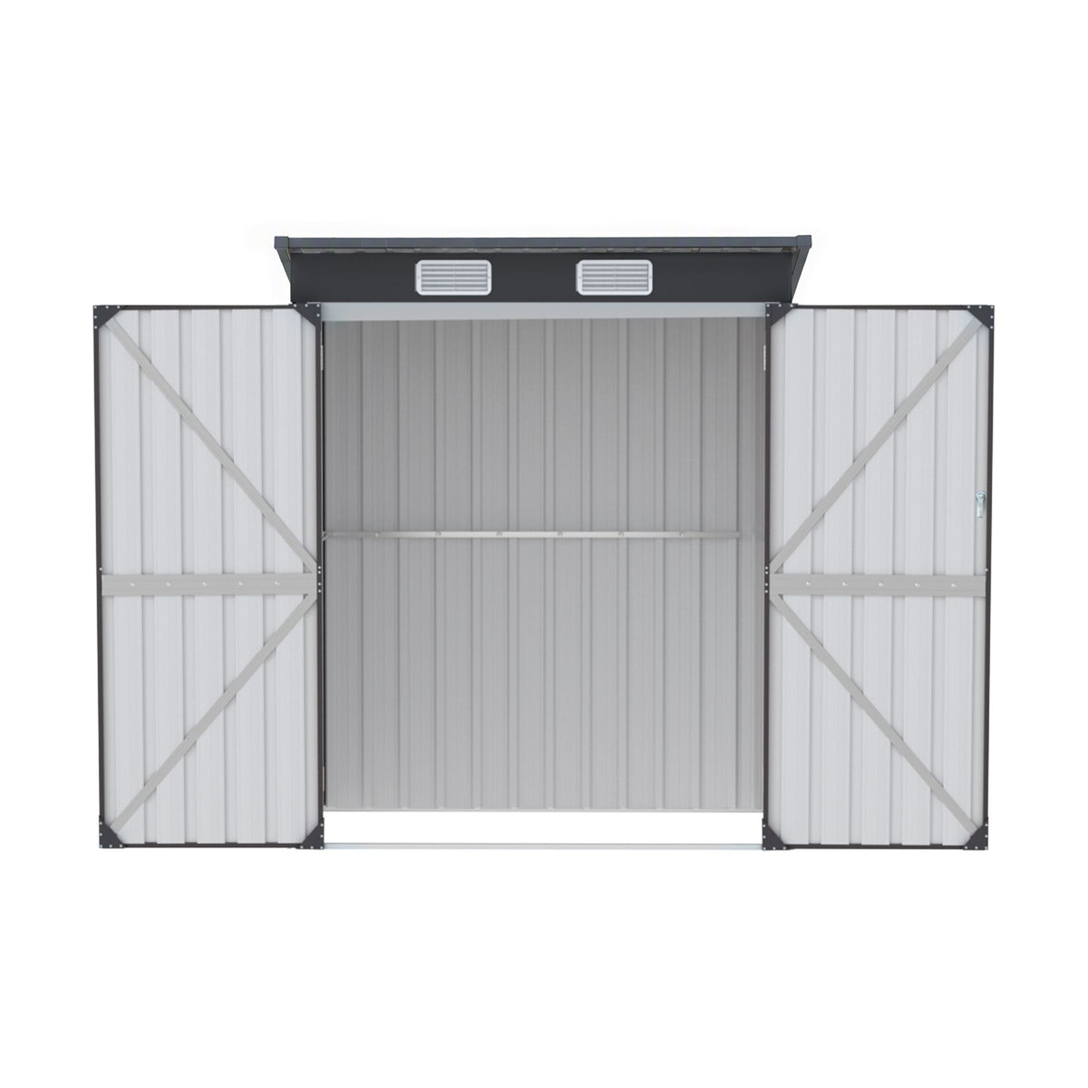 Giantz Garden Shed 1.62x1M Outdoor Storage Brown