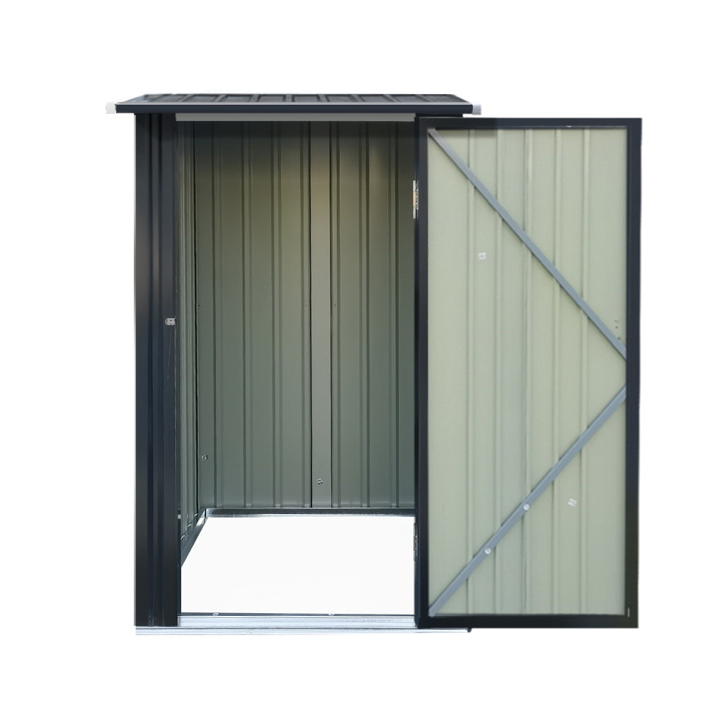 Giantz 0.99x1.04M Garden Shed Steel Anthracite