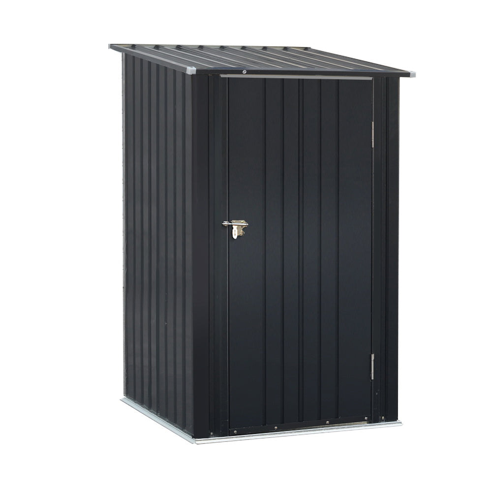 Giantz 0.99x1.04M Garden Shed Steel Anthracite