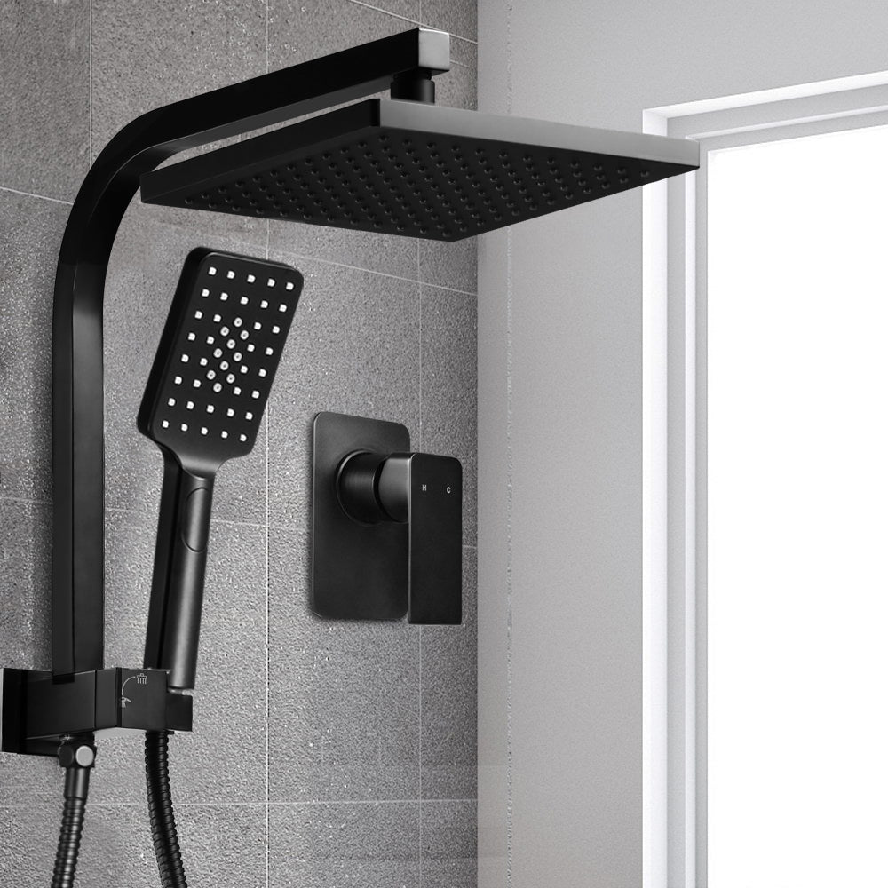 Cefito 8" Rain Shower Head Set High Pressure Mixer Tap Matte Black