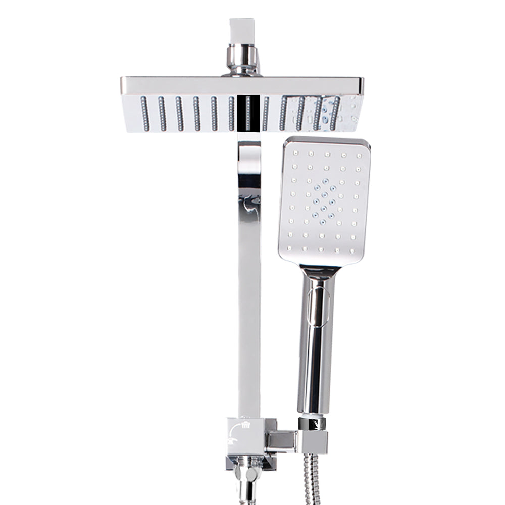 Cefito 8'' Rain Shower Head Set High Pressure Chrome