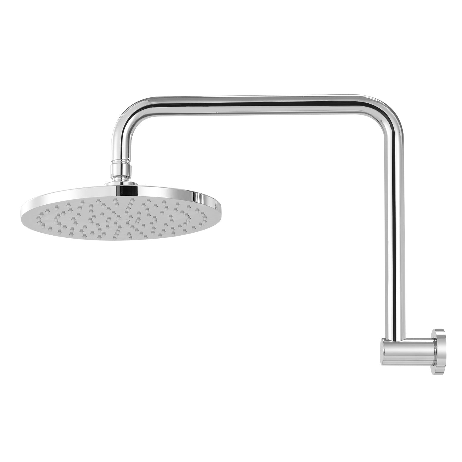 Rain 9" Shower Head High-Pressure Swivel Chrome