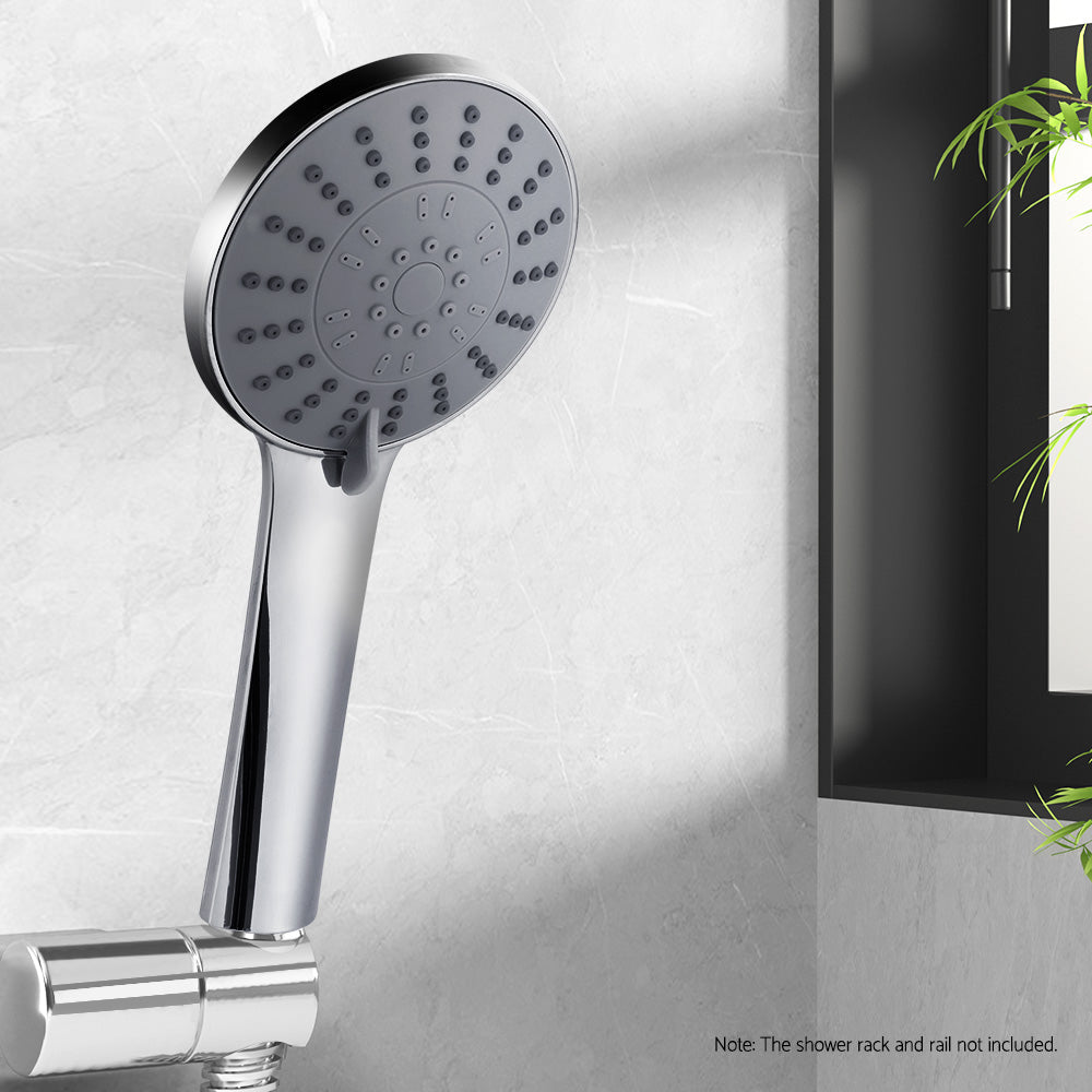 4.5" High-Pressure Handheld Shower Head 5 Modes Chrome