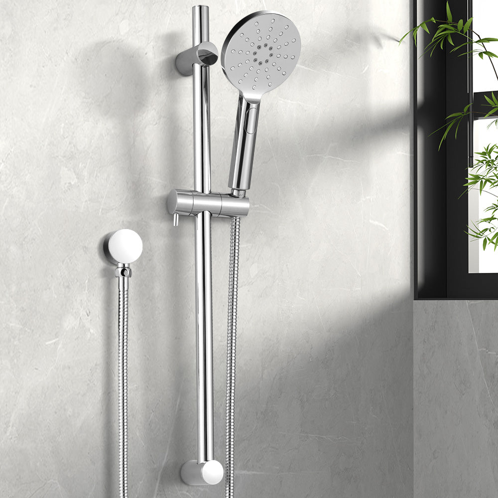 High Pressure Handheld Shower Head 4.7" 3 Modes Chrome