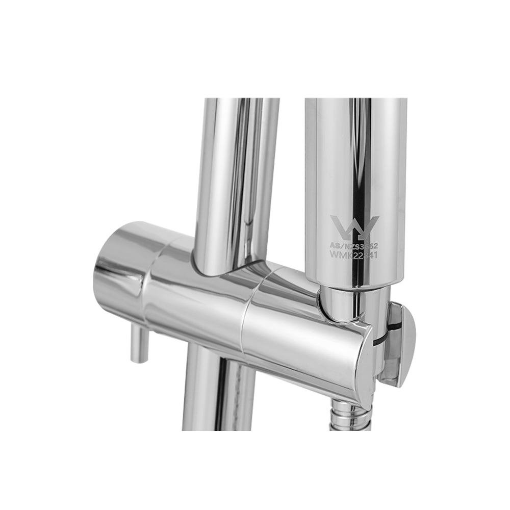 High Pressure Handheld Shower Head 4.7" 3 Modes Chrome
