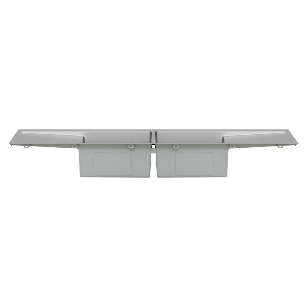 Anti-Condensation Stainless Steel Kitchen Sink, 155x50cm - Cefito