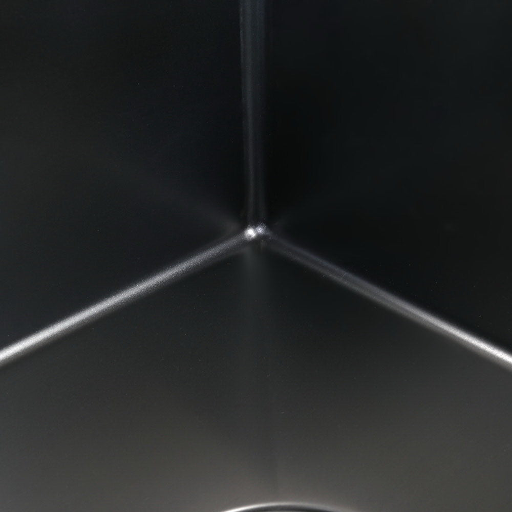 Cefito 100x45cm Double Bowl Kitchen Sink Stainless Steel Black